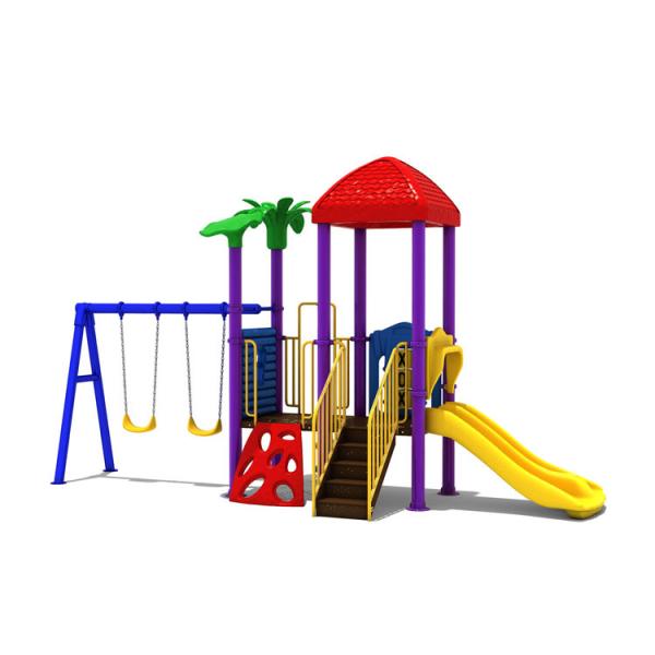 Le terrain de jeu fait sur commande en plastique de parc d'attractions glisse le divertissement de LLDPE extérieur