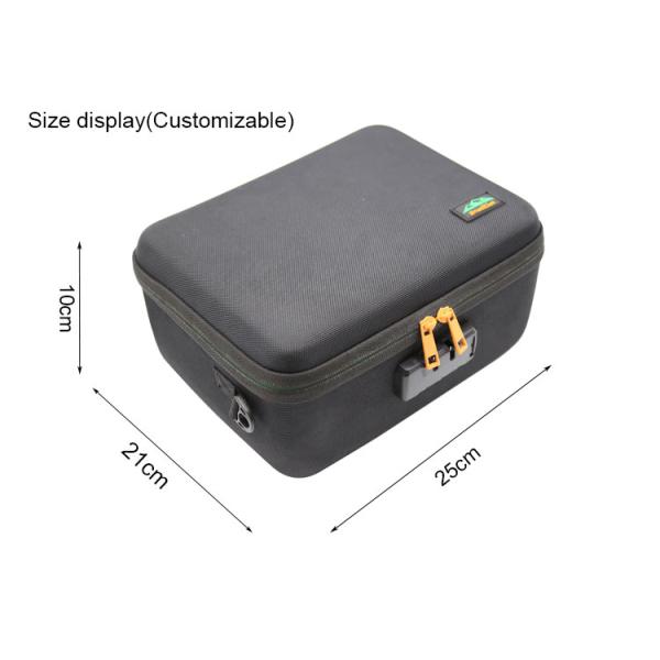 Large Bottle Essential Oil Storage Box Custom EVA Shock - Proof Lock Kit