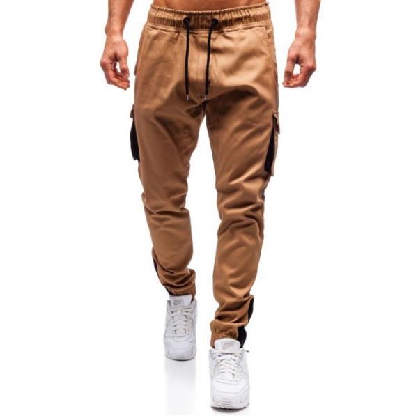 Люди камуфлируют случайные брюки груз заплатки задыхается Multi карман