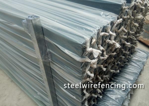 Galvanized Steel Tubular Fence Sliding Electric Gates For Backyard