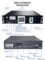 high voltage BMS(HV BMS) Parallel Connection with Hall Sensor and Flexible Installation