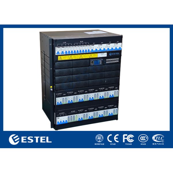 Hybrid Energy Telecom Power Core with 30kW PV Solar Power and 12kW Rectifier Power