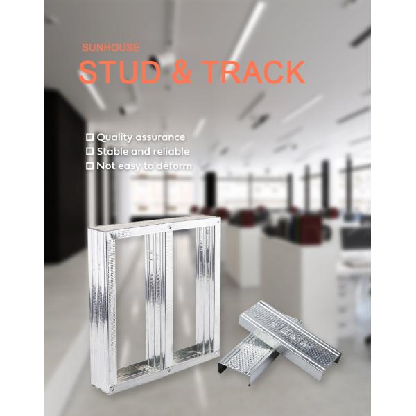 Система стены раздела алюминиевого сплава оцинковывает покрытый след доски гипса