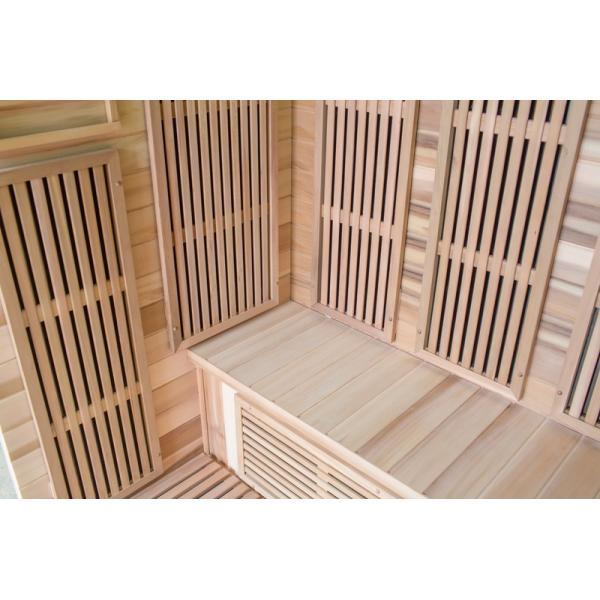 Infrared Sauna Indoor Wet Detox Room Computer Control Panel Lightwave Wet Sweated Steam Bath