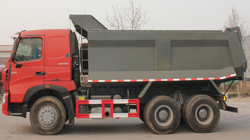 Тележка сброса SINOTRUK Tipper HOWO A7 371HP для минировать ZZ3257N3847N1