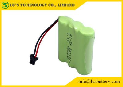 Baixa resistência interna do bloco recarregável recarregável da bateria do volt NIMH da bateria 1800mah 3,6 do nimh