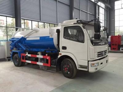 caminhão de Jetter do esgoto 120hp, caminhão 8cbm de 8 toneladas da água de esgoto da sução de Dongfeng