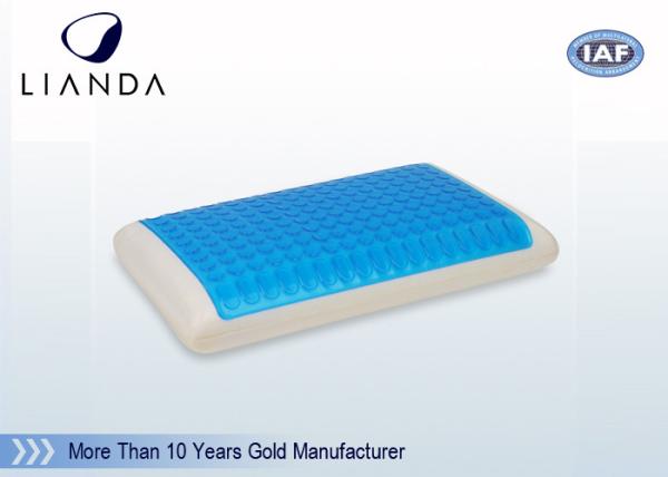 Dreaming Cooling Visco Gel Pillow 80 kg / m³ , Gel Pad Pillow REACH / ROHS