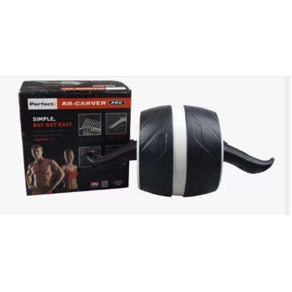 Home Gym Plastic Fitness AB Wheel Abdominal Wheel Roller With Mat