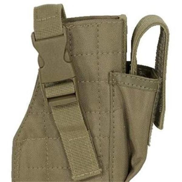 Pistol Left Handed Drop Leg Holster Attached Magazine Pouch ODM Service