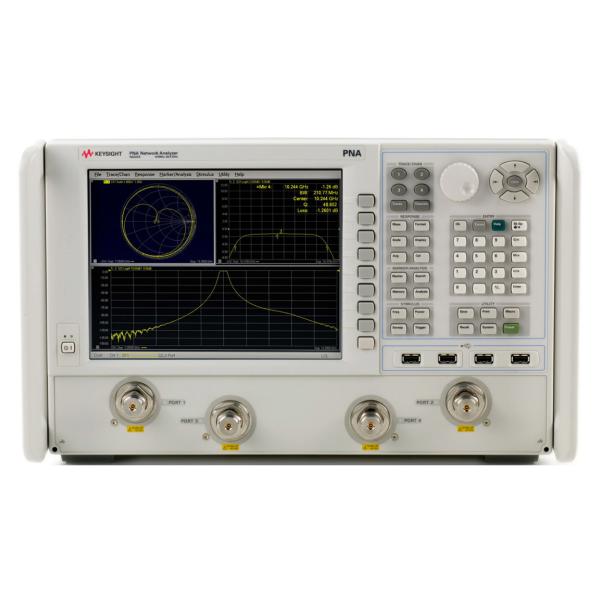 N5222A Microwave Vector Network Analyzer 10MHz-26.5GHz with 132 dB Dynamic Range and 500,000 Points/s Speed
