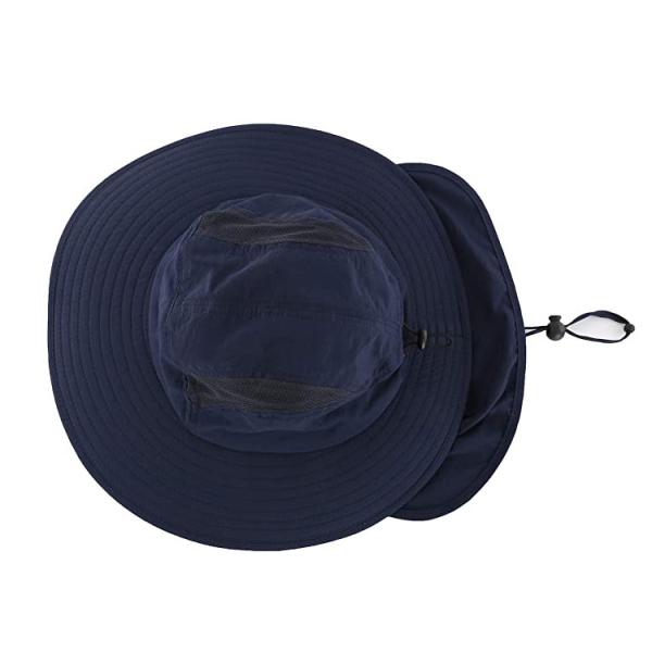 Male Anti UV Fisherman Bucket Hat For Hot Summer