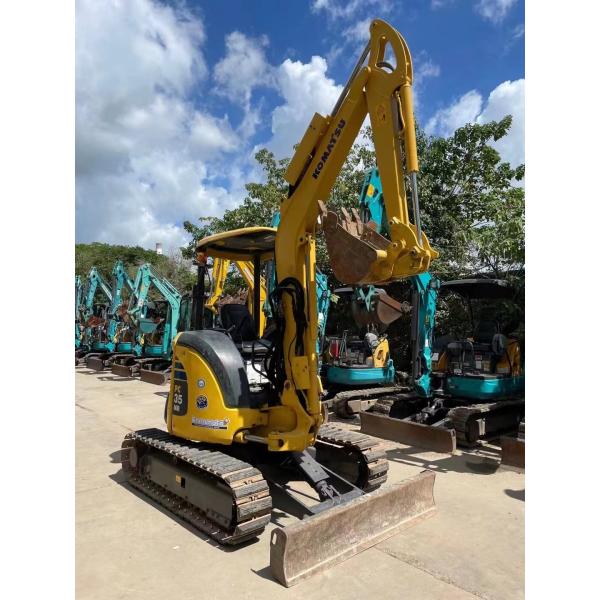 Original Hydraulic Valve Used Komatsu PC35 Mini Excavator with 0.11 Bucket Capacity