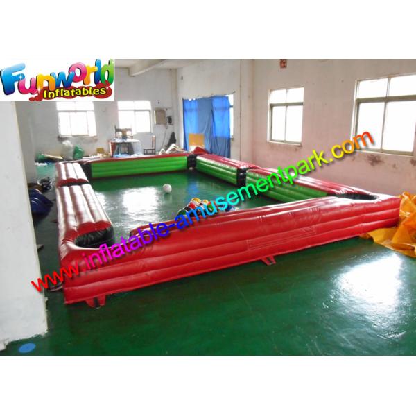 спортивная площадка футбола таблицы Snookerball игр спортов брезента PVC 0.55mm раздувная