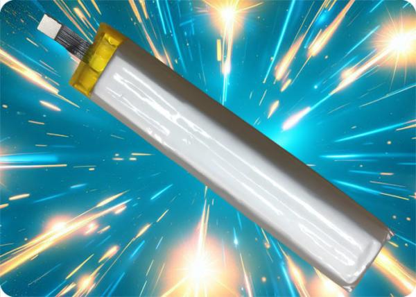 Banque d'alimentation personnalisée Batterie au lithium-ion Cellule de batterie 3.7V 860mAh 2A Batterie au lithium à courant de décharge