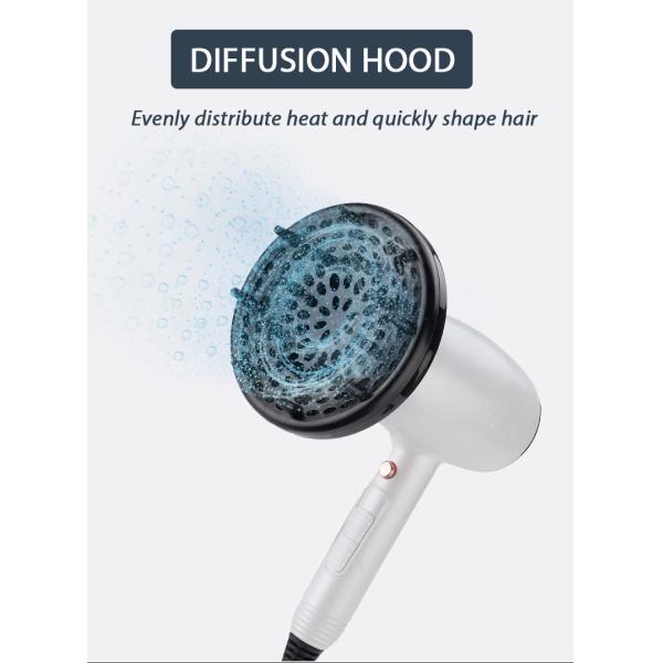 Travel Home Portable Hair Dryer Compact Ceramic Hair Blower Styling Tools ABS Material