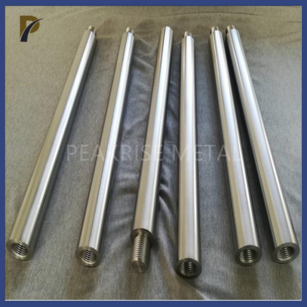 barra do elétrodo do molibdênio 9.8cm3 para a fornalha de derretimento de Rod Molybdenum Electrode For Electric do molibdênio da fornalha da fibra de vidro