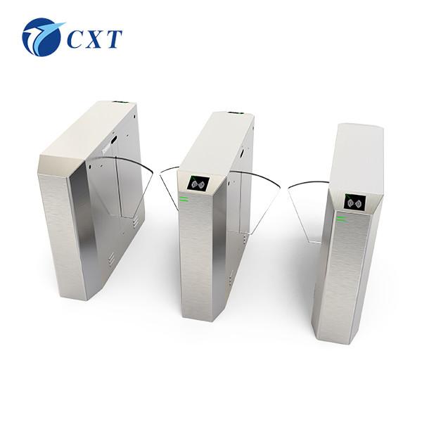 Brushless Motor Flap Barrier Gate Bi Directional For Ticket Station YW120