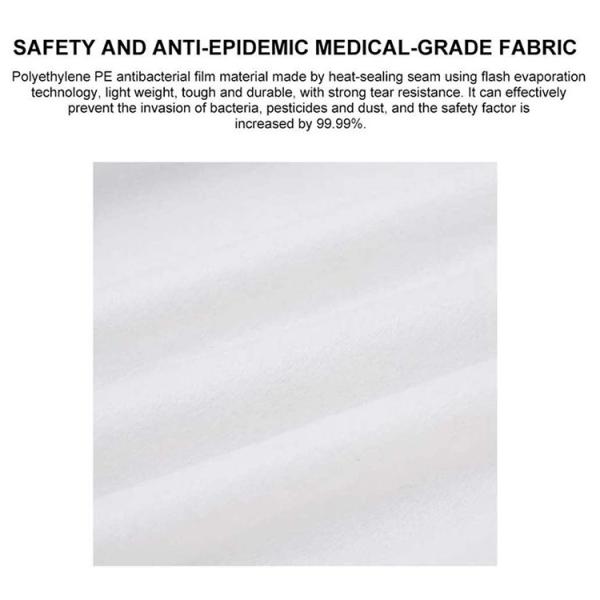 Dust - Proof Disposable Protective Clothing / Medical Protective Coverall