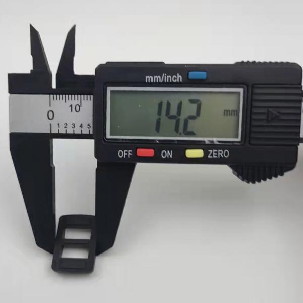 14.2mm*21.4mm Plastic Clasp Buckle School Backpack Triglides Slides