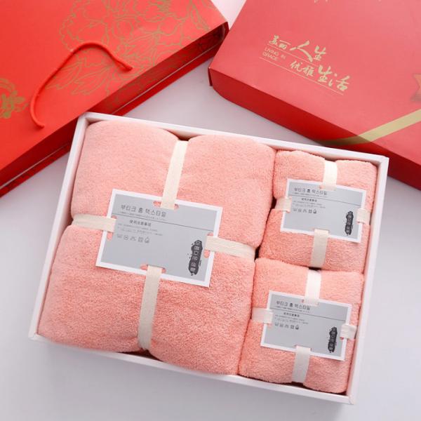 Conjunto de lujo a prueba de niños 3 en 1 diseñador de hoteles con toalla de baño de lana de coral