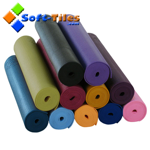 Таможня напечатала циновку фитнеса Pilates циновки пены йоги 183x61x6mm