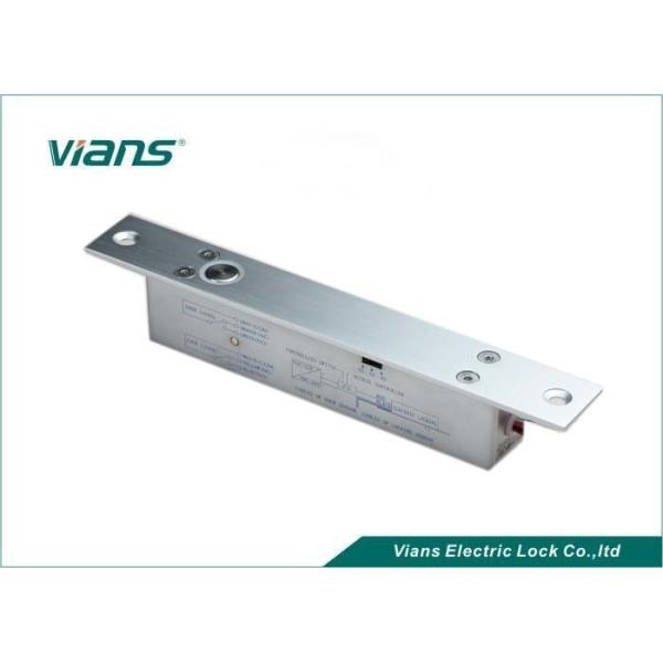 Fail safe Fail Security Electric Drop Bolt Lock , Narrow Panel electric cabinet lock with Time Delay