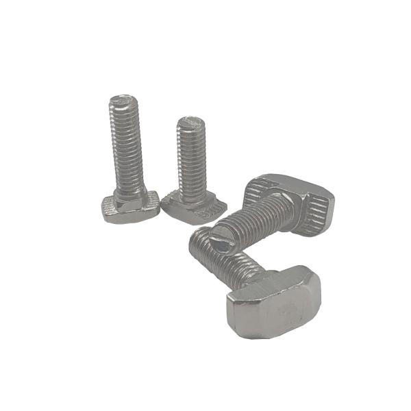 T Slot Hammer Head 304 Stainless Steel Channel T Bolts Screws for Slot 10mm Aluminum Profile