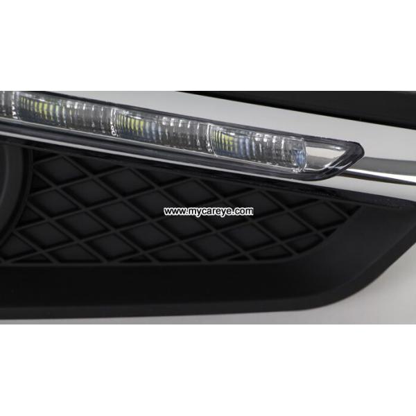 HONDA City DRL LED driving Lights front fog light kit cover aftermarket