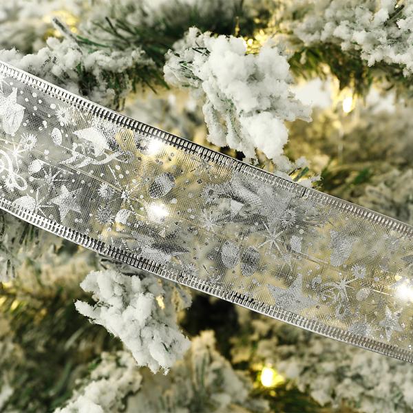 Fairy String Lights Waterproof 40 LED 4m Copper Wire Ribbon Bows Lights for Party Weddings Holiday Christmas Tree Decorations