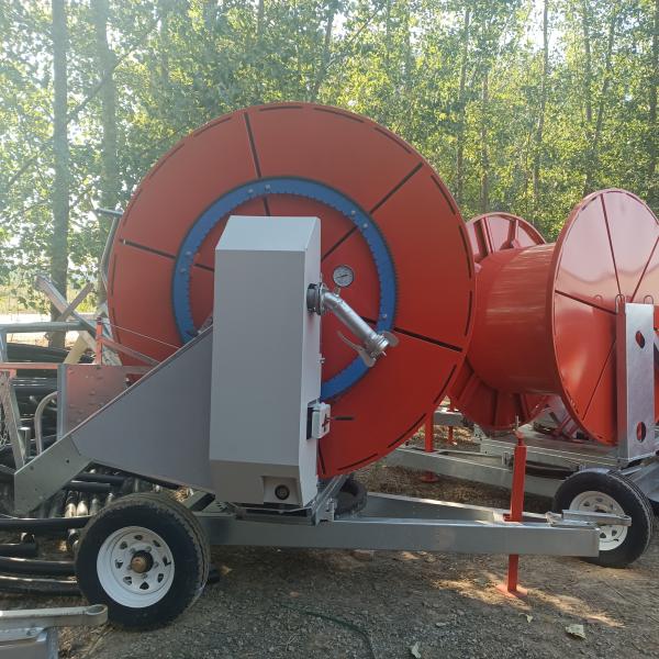 Power Spray Hose Reel Irrigation System With Ultra-Adjustable Spray