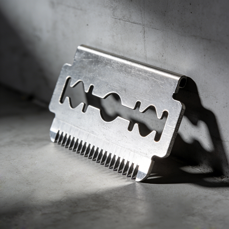 Custom Chemical Metal Etching Ultra Thin Stainless Steel Electric Razor Accessories