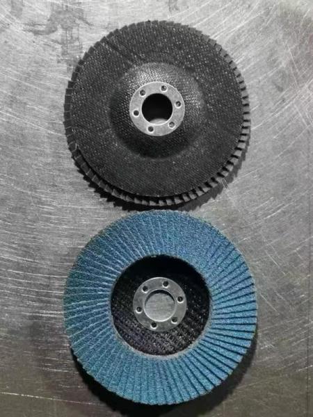 Disco redondo abrasivo 100mm da aleta do zircônio que moem para o metal de aço inoxidável