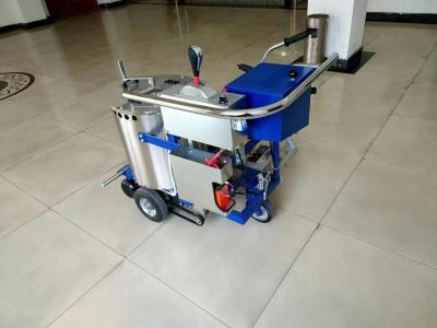 Máquina termoplástico da marcação de estrada do impulso 100kg da mão para o revestimento da espessura de 1-2.5mm