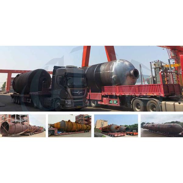 ASME SA516-70 Полусферное давление сосуда голова блюда 40.5 ̊ ID X.250 мин