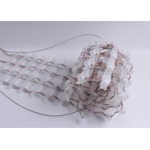 P31.25 Producción de pantallas de cortina exteriores Pantalla LED RGB Pantalla LED flexible personalizada portátil de malla Pantalla LED