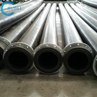 Tubulação da draga do Hdpe para a extremidade da flange da descarga da lama da areia de óleo da venda 24 polegadas
