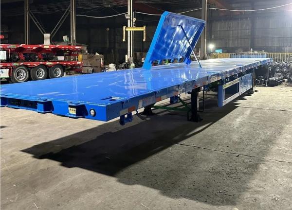 20 /40 FT Container Chassis Skeleton Container Truck Semi Trailer With Jost Kingpin
