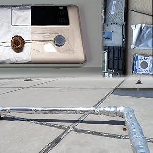 Aluminum Tapes (3.9Mils), 2'*65 Feet Foil Tape, Metal Insulation Tape, Heavy Duty Duct Tape With Adhesive Backing