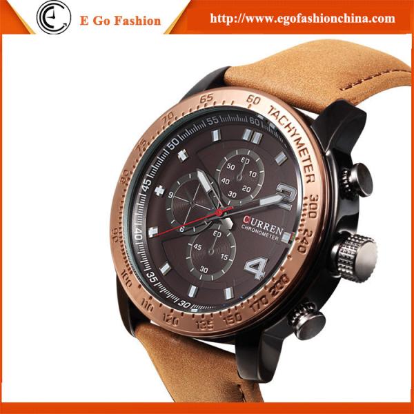 China Watch Wholesale Stainless Steel Bezel Watch Top Brand CURREN Quality Watch Quartz
