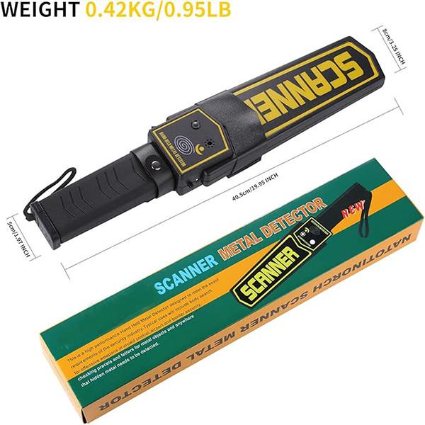 Wood metal nails detect Hand Held Metal Detector with 9V battery led alarm