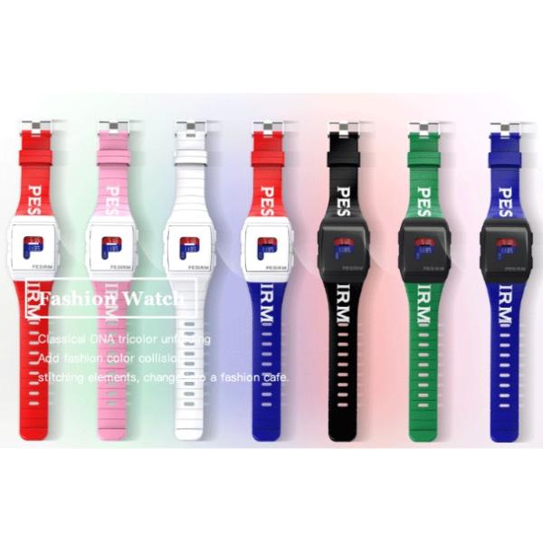 дозоры спорта цифровых часов дисплея лькд для людей водоустойчивых