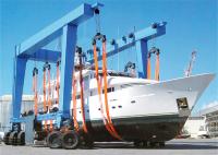 Yacht de Crane Port Gantry For Lift de grue de bateau de Marine Travel Lift 50t 80t