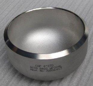 Seamless Stainless Steel Pipe Cap with Welding Connection and Customized Size for Industrial Pipeline Protection