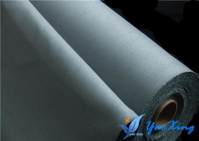 Tela revestida do silicone para a cobertura de solda 0.8mm Gray Fireproof Fabric Roll