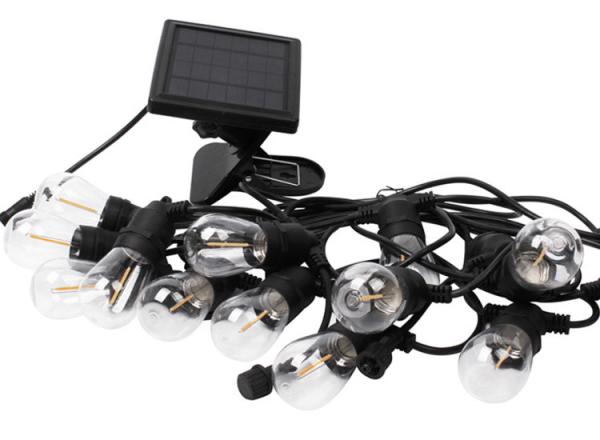 15M 48FT 15pcs S14 Outdoor Waterproof Lamp String Head Festival Decoration Outdoor Waterproof Lamp String