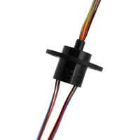 Anel de deslizamento de alta velocidade 300 RPM 12 circuitos com contatos ouro-ouro