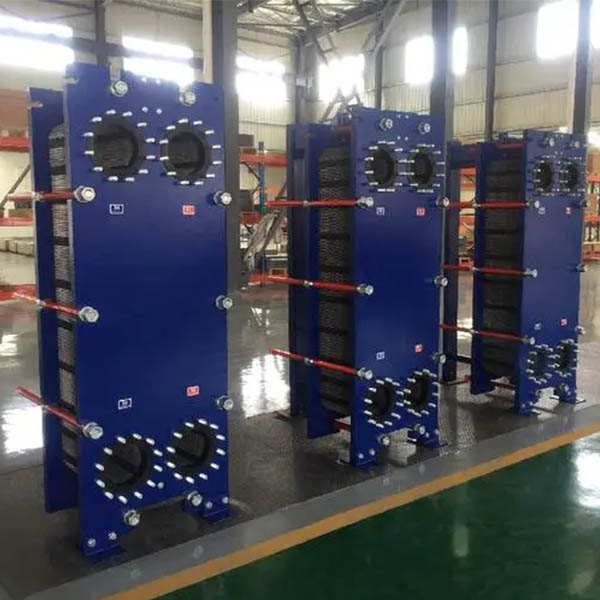 Brazed Plate Type Heat Exchanger Anti Corrosion Compressed Fiber