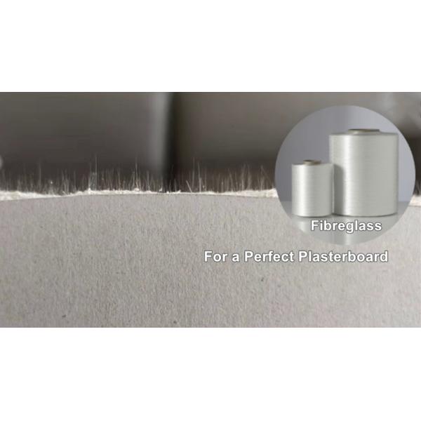 Гипсовая доска из стекловолокна 1220x2440 мм 9 мм 12 мм Толщина Огнестойкая Водостойкая Высокая прочность