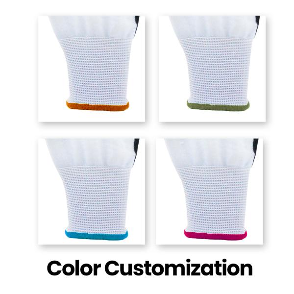 OEM Cut And Abrasion Resistant Gloves 18 Gauge Touch Screen Mechanics Gloves